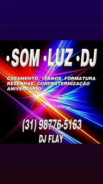 Dj Flay som e iluminação